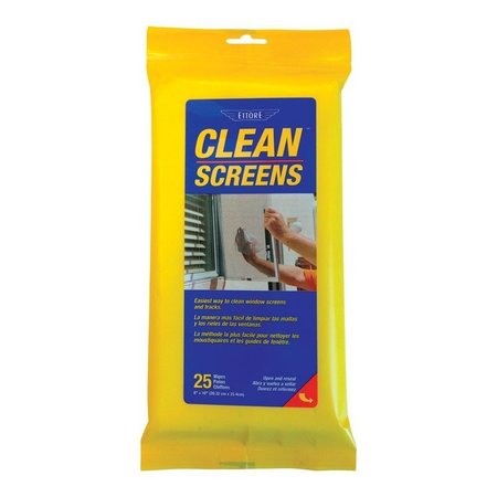 ETTORE Screen Cleaner 25 ct Wipes 30155